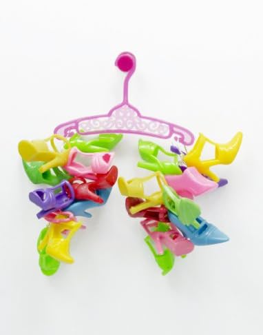 Garden Party Doll Shoe Earrings