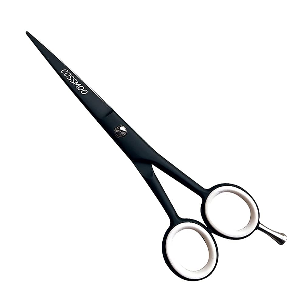 Hairdressing Scissors- COSSMOO Stainless Steel Hair and Barber Scissors for Pets Men and Women