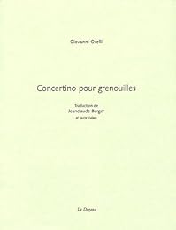 Concertino pour grenouilles