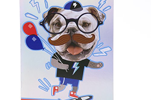 3 Hallmark+Birthday+Greeting+Mustache+Stickers