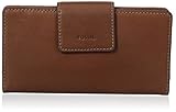 Fossil Emma Tab Clutch Rfid Brown, One Size