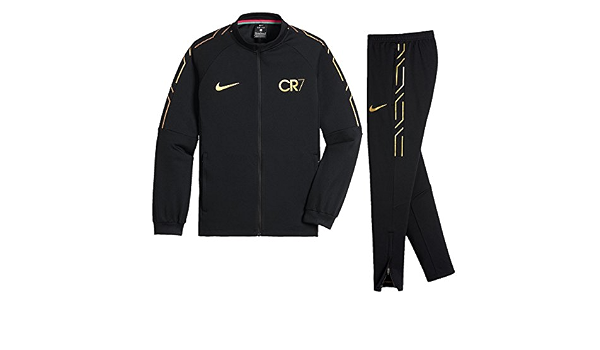Chandal Nike CR7 Dry Academy Negro/Dorado Niño : Amazon.es: Deportes y aire  libre