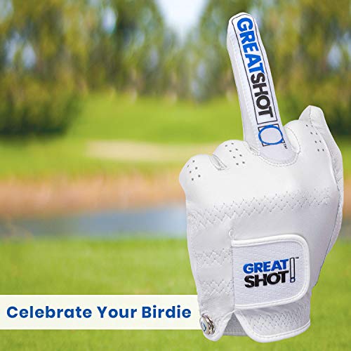 Great Shot Golf Glove The Birdie AAA Premium Cabretta Leather (Medium
