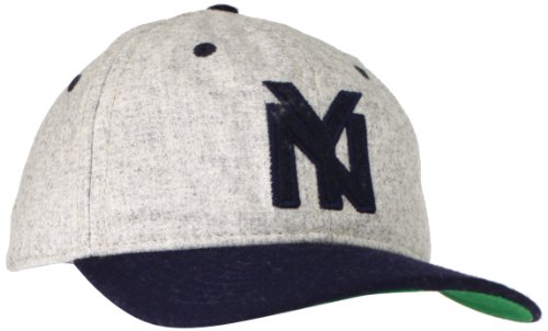 Blue Marlin Men's Classic Yankees Two-Tone Wool Hat, Light Heather, Medium