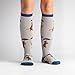 Grey, Sock It To Me It's Raining Cats Knee High Socks, Fits Womens Shoe sizes 5-10