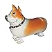 Walking Animal Balloons Pet Balloon Air Walkers, Kids Animal Theme Birthday Party Supplies Birthday Decorations (Corgi)
