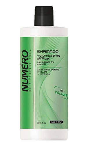 Amazon Com Brelil Numero Volumising Shampoo With Acai For Thin