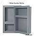 Preformed Ready to Tile Wide Combo Niche 14 X 21 Recess Made in the USA
