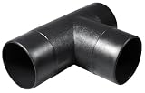 POWERTEC 70107 4-Inch T-Fitting Dust Hose Connector