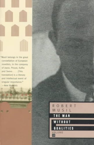 The Man Without Qualities, Vol. 2 B001E3QRFE Book Cover