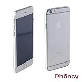 iPhone 6 Case-Phoncy-Clear Hard Luxury Designer Case for Your Apple Phone-For Girls and Guys-Latest Stylish Design-Plastic Core-Perfect Custom Fit Case for your Awesome Device-AT&T, Verizon, Sprint, Unlocked-Protect Your Investment-Best Life Time Guarantee