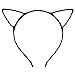 Pixnor Cute Sexy Womens Attractive Vivid Color Cat Ear HeadBand Hair Band