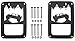 BMS Jeep Wrangler JK/JKU Tail Light Guards (Hill)