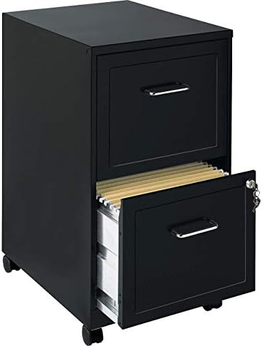 Lorell File Cupboard, Black –