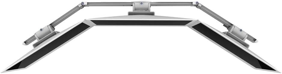 Ergotron HX Triple Monitor Bow Kit - Mounting component (handle, 3 pivots, hinge) for 3 monitors - white - screen size: up to 24"