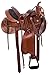 AceRugs Western Saddle 15 16 17 18 Hand Tooled Pleasure Trail Horse Saddle Premium Leather TACK Set (Chestnut, 17)thumb 2