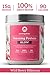 Amazing Grass GLOW Vegan Protein Powder: Organic Plant Based Collagen Support Protein Powder with Biotin Supplements, Wild Berry Hibiscus Flavor, 15 Servings (Packaging May Vary) primary