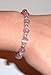 Hidden Hollow Beads Pink Breast and Multi Cancer Awareness Bracelet, Great For Fundraising, 7 ¾ in size, 8mm (Pink Breast Cancer Bracelet)