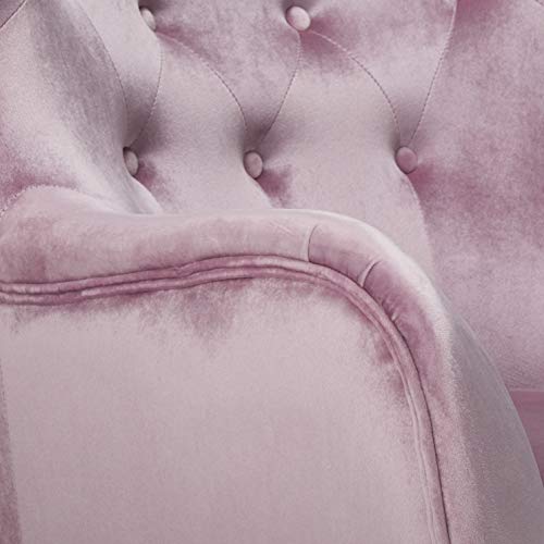 Christopher Knight Home Seigfried MidCentury Velvet Arm Chair, Light