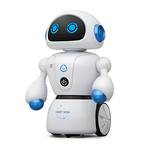 ECLEAR Remote Control RC Robot, JJRC CADY Smart Programming Flexible Robots Kit Toys Present For Kids Preschooler Entertainment,by Blue