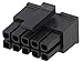 Molex Micro-Fit 3.0 Dual Row (10 Circuits) Male & Female Receptacle Plug, w/Terminal sockets, (Pack of 1 Complete Set)