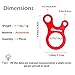 TRIWONDER Guyline Cord Adjuster Rope Tensioner Tent Guy Line Paracord Tightener Loop Alien Aluminum Alloy for Camping Hiking (Gold (Snail Shape) - 12 Pack)