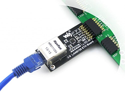 Waveshare High performance LAN8720 Ethernet Board 10/100 Ethernet Physical Layer Transceiver (PHY) Module Kit Embedded Web 3.3V Server