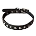Kitty Planet Cat Collar – Outlaw Studded Kitten Collar – Leather Cat Collars for Girl Cats & Boy Cats – Buckled Kitty Collar w/Safety Breakaway Strap 9