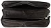 Everest Dual Compartment Toiletry Bag, Black, One Size
