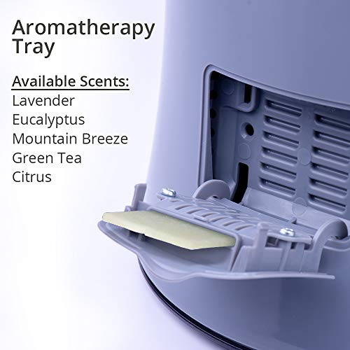 Air Innovations MH-801B-PLAT MH-801B 2.15 Gal. Ultrasonic Cool Mist Dual Tank Digital Humidifier with for Large Rooms - Up to 700 sq. ft. -Platinum, 2.15 gallons, - Thumbnail 5