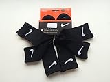 Nike Unisex 6 Pairs/Pack Crew Socks, 13C-3Y, Solid Black