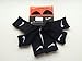 Nike Unisex 6 Pairs/Pack Crew Socks, 13C-3Y, Solid Black