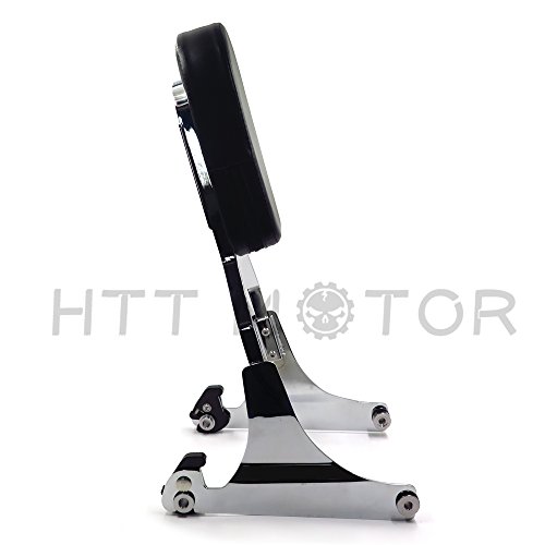 XKMT-Quick Detachable Sissy Bar Passenger Backrest Compatible With Harley Davidson Softail [B07C1MWFYD] - Thumbnail 5