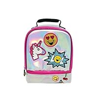 EmojiNation Iridescent Everything Unicorn Lunch Tote