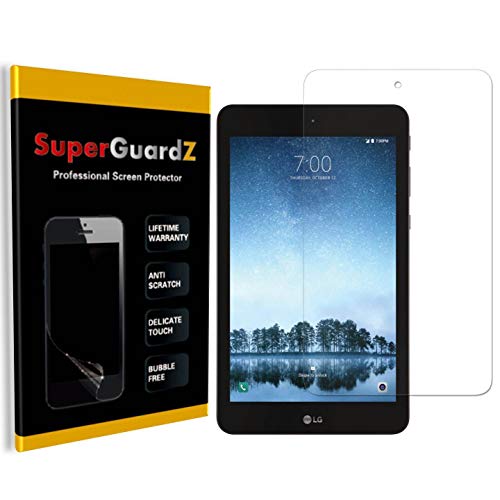 [3-Pack] LG G Pad F2 8.0 Screen Protector - SuperGuardZ, Ultra Clear, Anti-Scratch, Anti-Bubble [Lifetime Replacement] + 2 Stylus Pen