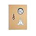 Laptop Stickers, CATTA 18 PCS Vinyl Matte Stickers for Kid Bottle Skateboard Guitar Travel Case Door Laptop Luggage Car Bike Bicycle Decals