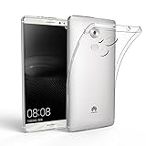 Huawei Mate 8 Case, EasyAcc Huawei Mate 8 Soft TPU Case Crystal Clear Transparent Slim Anti Slip Case Back Protector Cover Shockproof