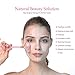 Rose Quartz Face Roller and Gua Sha Massager Kit - Jade Roller for Face and Eye Puffiness, Wrinkles, Migraine Natural Jade Stone by Akami