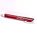Pentel AinCLIC Stick Type Knock Eraser, Metal Red (XZE15-MB) + Eraser Refills×2 Packs/total 2 Refills(Japan Import) [Komainu-Dou Original Package]