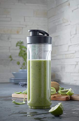 WMF Kult X Mix & Go/Küchenminis Trinkflasche 600 ml, Smoothie Flasche, Mixbehälter, Smoothie Becher aus Tritan-Kunststoff, bruchsicher – Bild 3