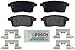 BOSCH BE1259H Blue Ceramic Disc Brake Pad Set With Hardware - Compatible With Select Ford Edge; Lincoln MKX; Mazda CX-7, CX-9; REAR