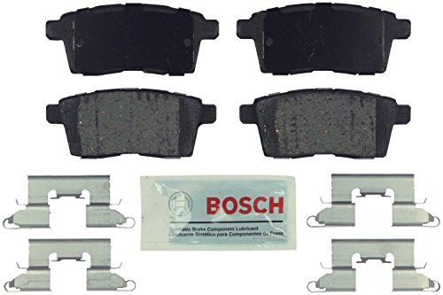 Bosch BE1259H Blue Disc Brake Pad Set with Hardware For: Ford Edge; Lincoln MKX; Mazda CX-7, CX-9, Rear