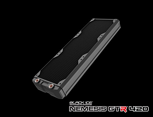 Hardware Labs Black Ice Nemesis GTR Black Carbon Radiator - 420mm