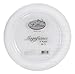 Lillian Tablesettings Premium Quality Heavyweight Plastic Plates China Like. Wedding and Party Dinnerware Plastic Plates 9 inch, White Pearl - Value Pack 30 Count