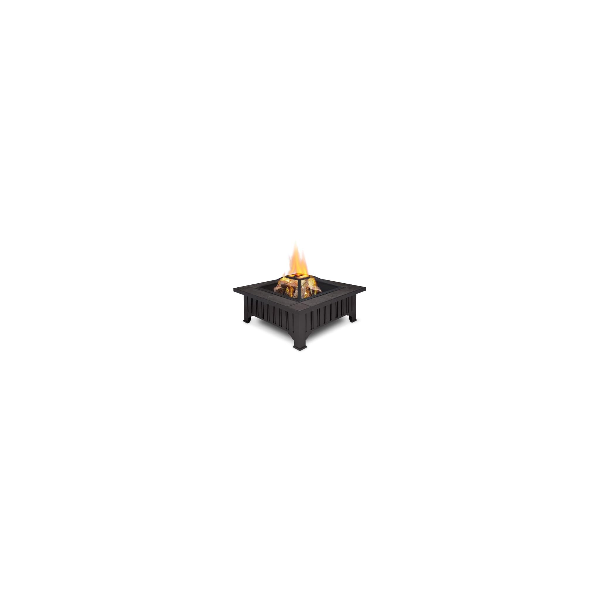 Real Flame Lafayette Wood Burning Fire Pit LAVORIST