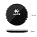 [2017 UPGRADED] Best Wireless Charger,Auto Safety Qi Wireless Charging Pad for for iPhone 8 or iPhone X,Universal For All Qi-Enabled Devices