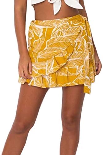 YNC Fashion Women's Summer Casual Short Mini A Line Skirt