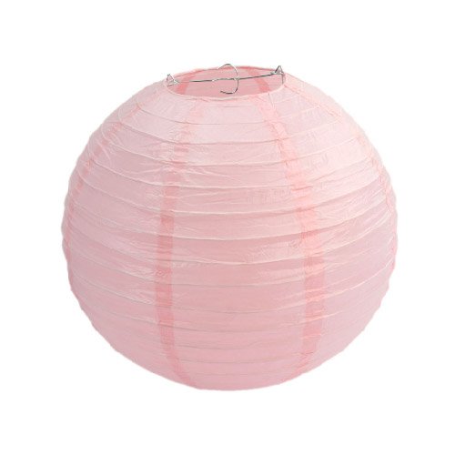 12 Inches Light Pink Paper Lantern Paper Lantern Lamps