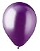 12" Latex Balloons Pearlized (Pearl Concord Purple), 8 ct