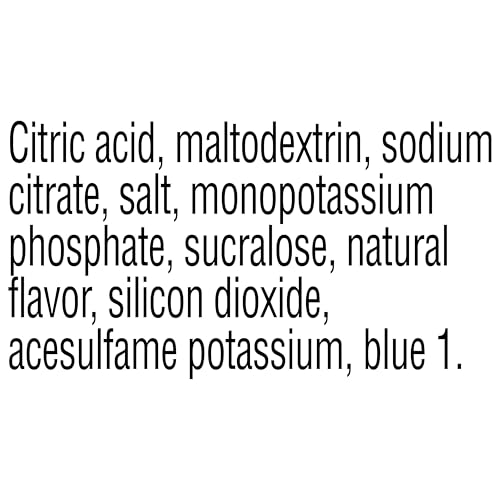 GATORADE – SPORTS DRINKS G ZERO POWDER PACKETS GLACIER FREEZE, 0.10 OUNCE(PACK OF 10)